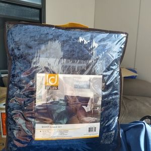 Duvet cover set Twin with decor pillow New!💤 Stunning! Comes w a free gift